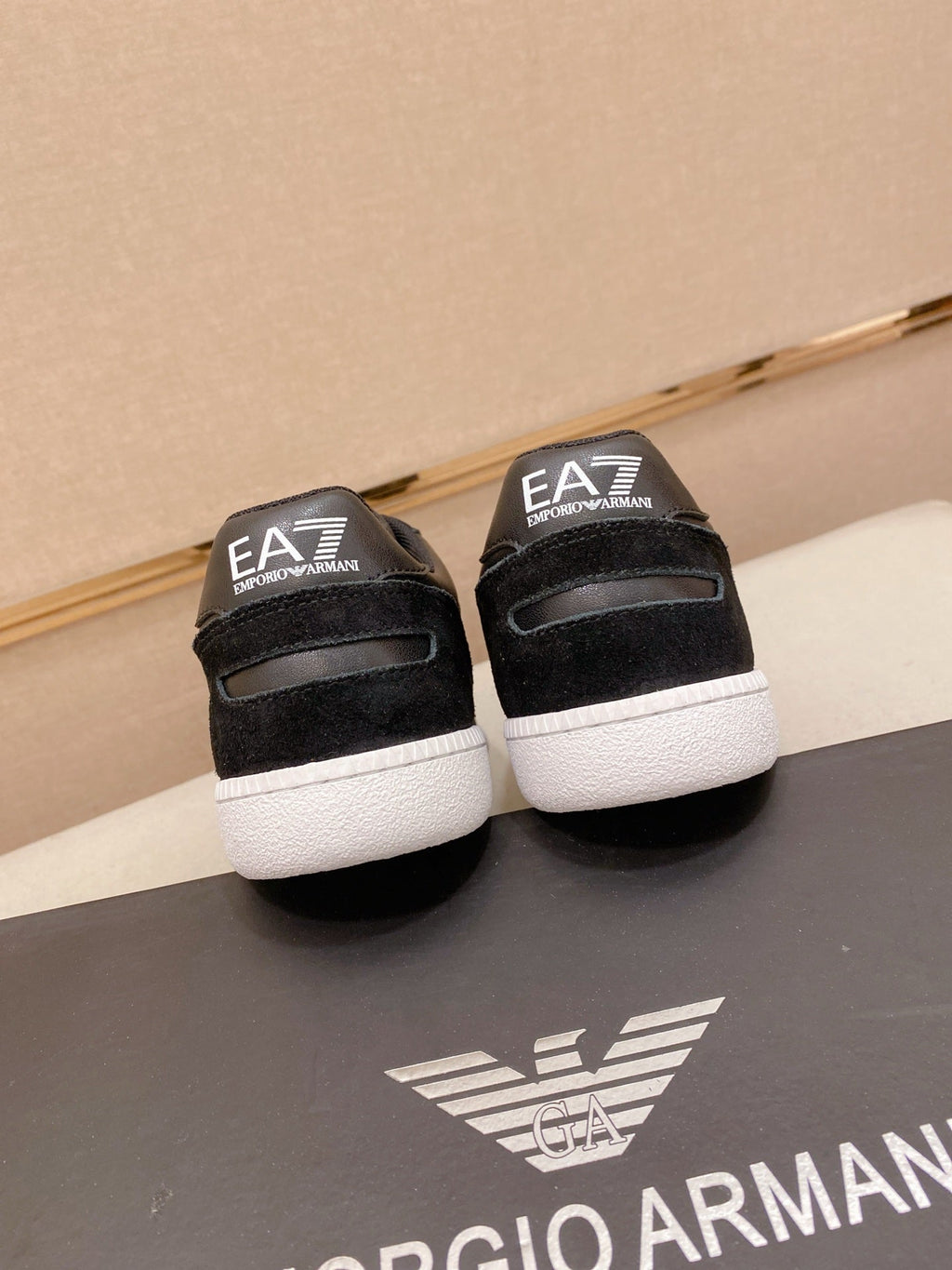 Armani Italian Leather Luxury Sneakers – New Collection