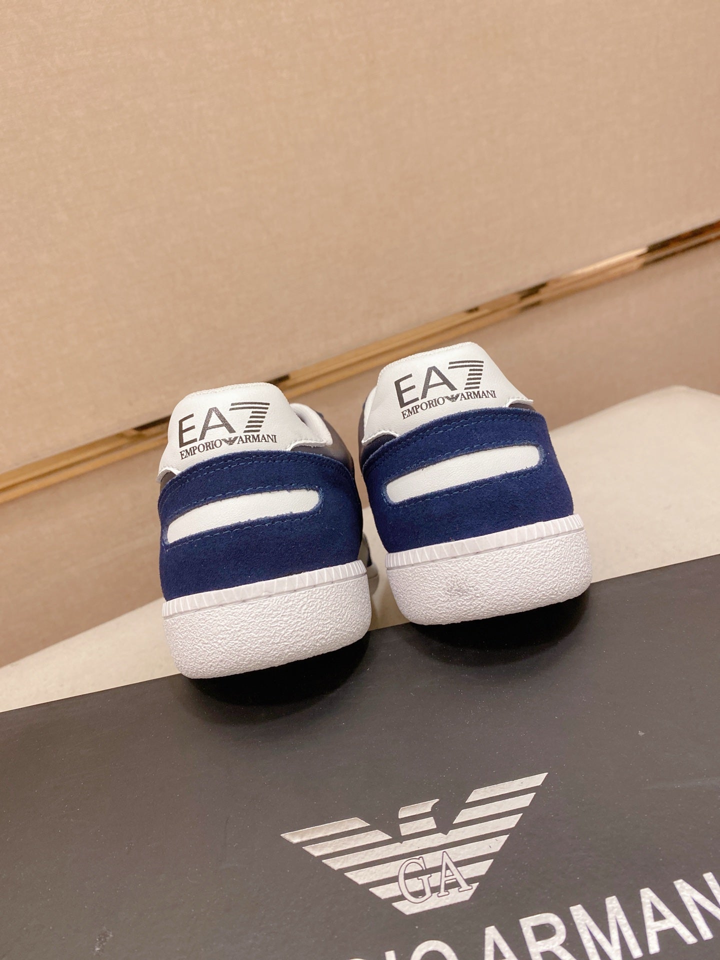 Armani Italian Leather Luxury Sneakers – New Collection