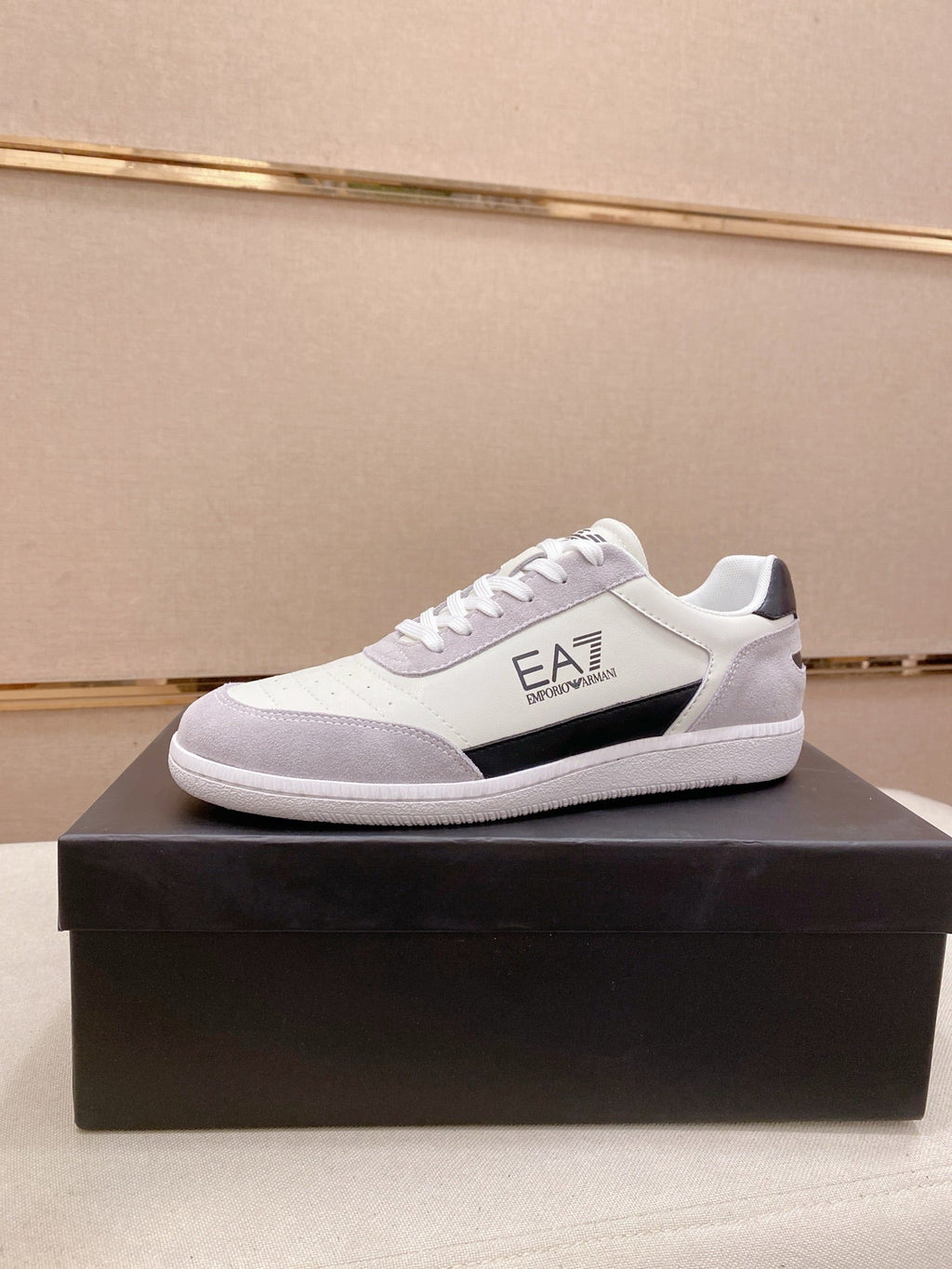Armani Italian Leather Luxury Sneakers – New Collection