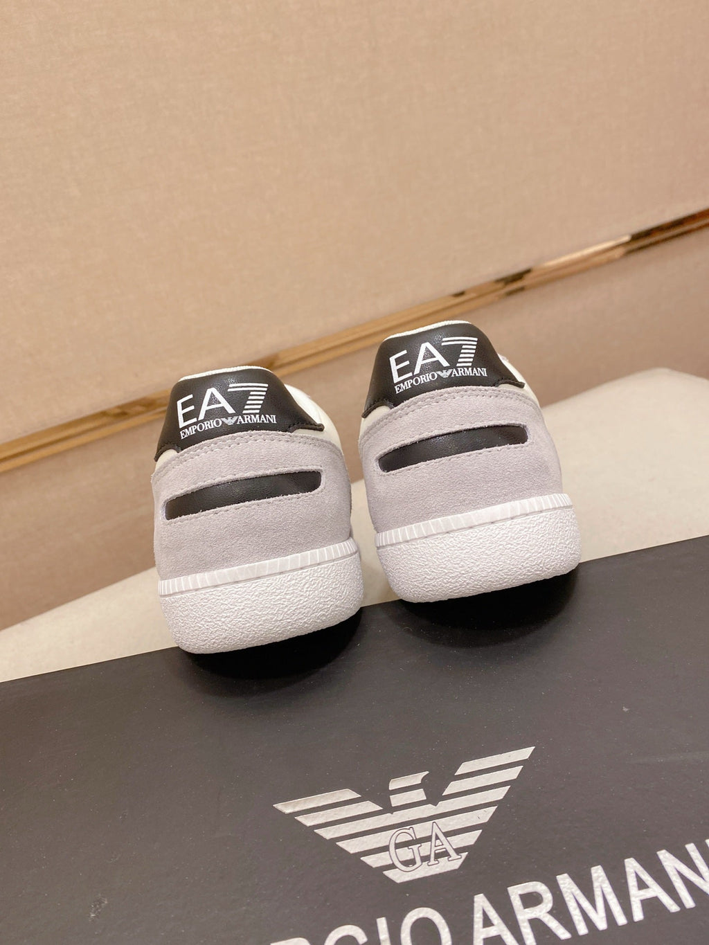 Armani Italian Leather Luxury Sneakers – New Collection