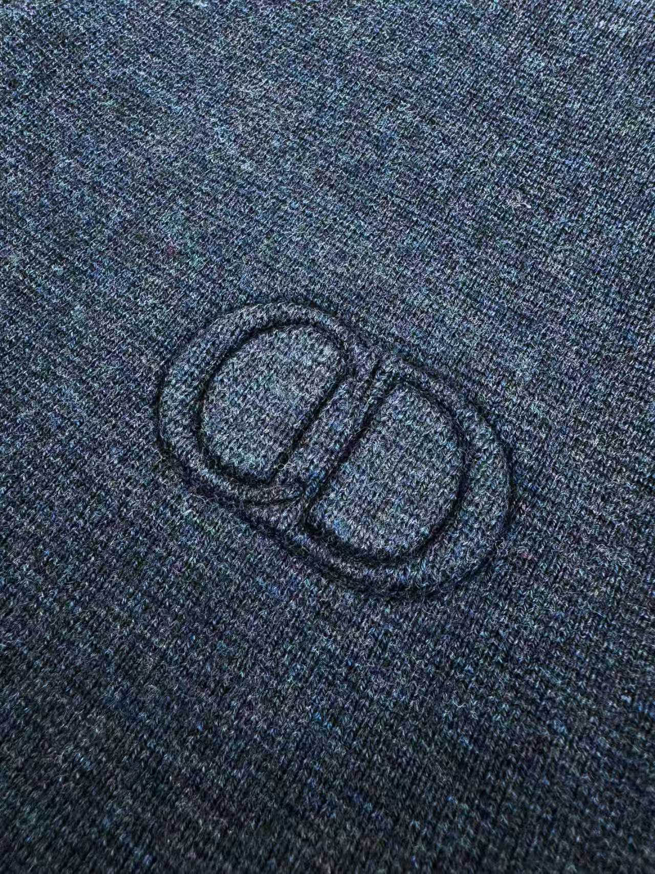 Dior Icon Zipper Sweater Cardigan