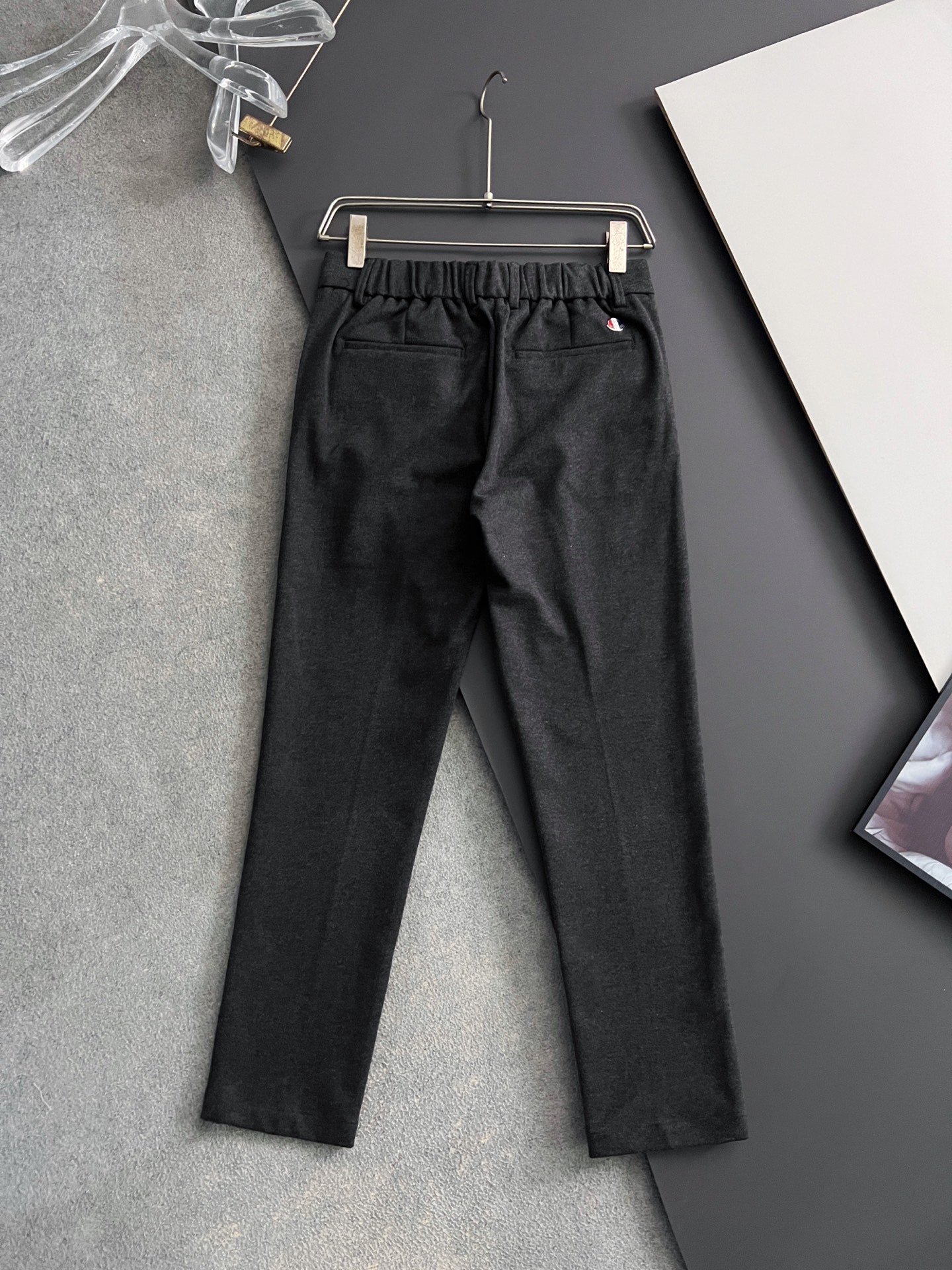 Moncler 2025 Pure Cotton Casual Trousers