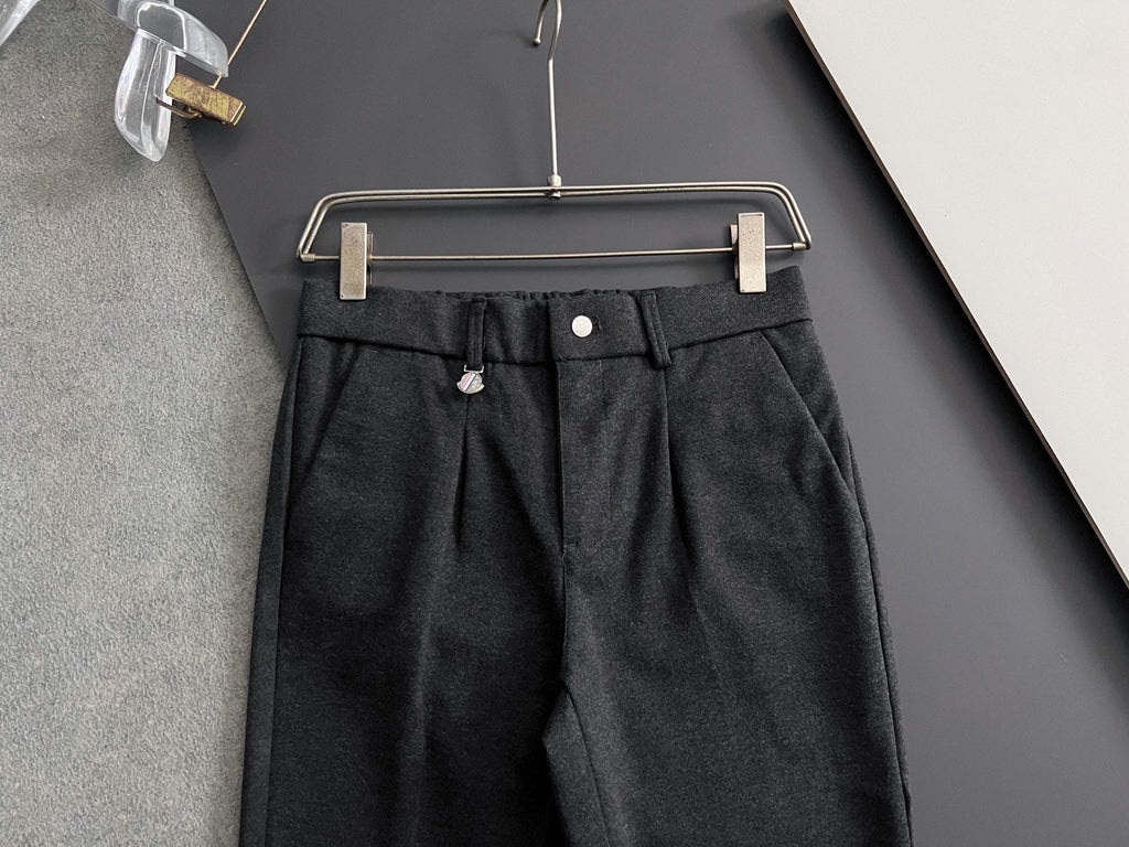 Moncler 2025 Pure Cotton Casual Trousers