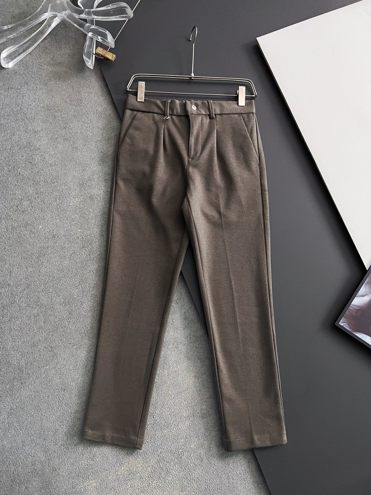 Moncler 2025 Pure Cotton Casual Trousers