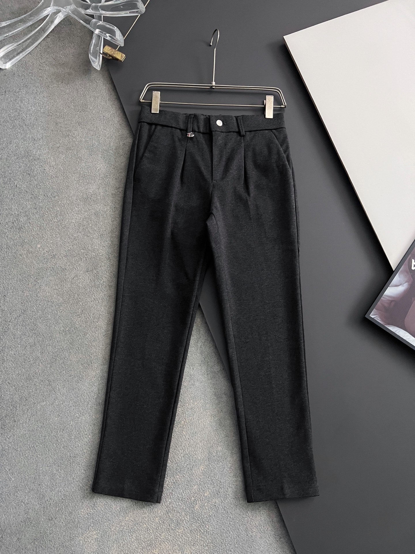Moncler 2025 Pure Cotton Casual Trousers