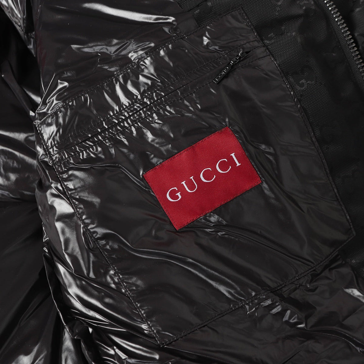 Gucci GG Monogram Hooded Puffer Jacket