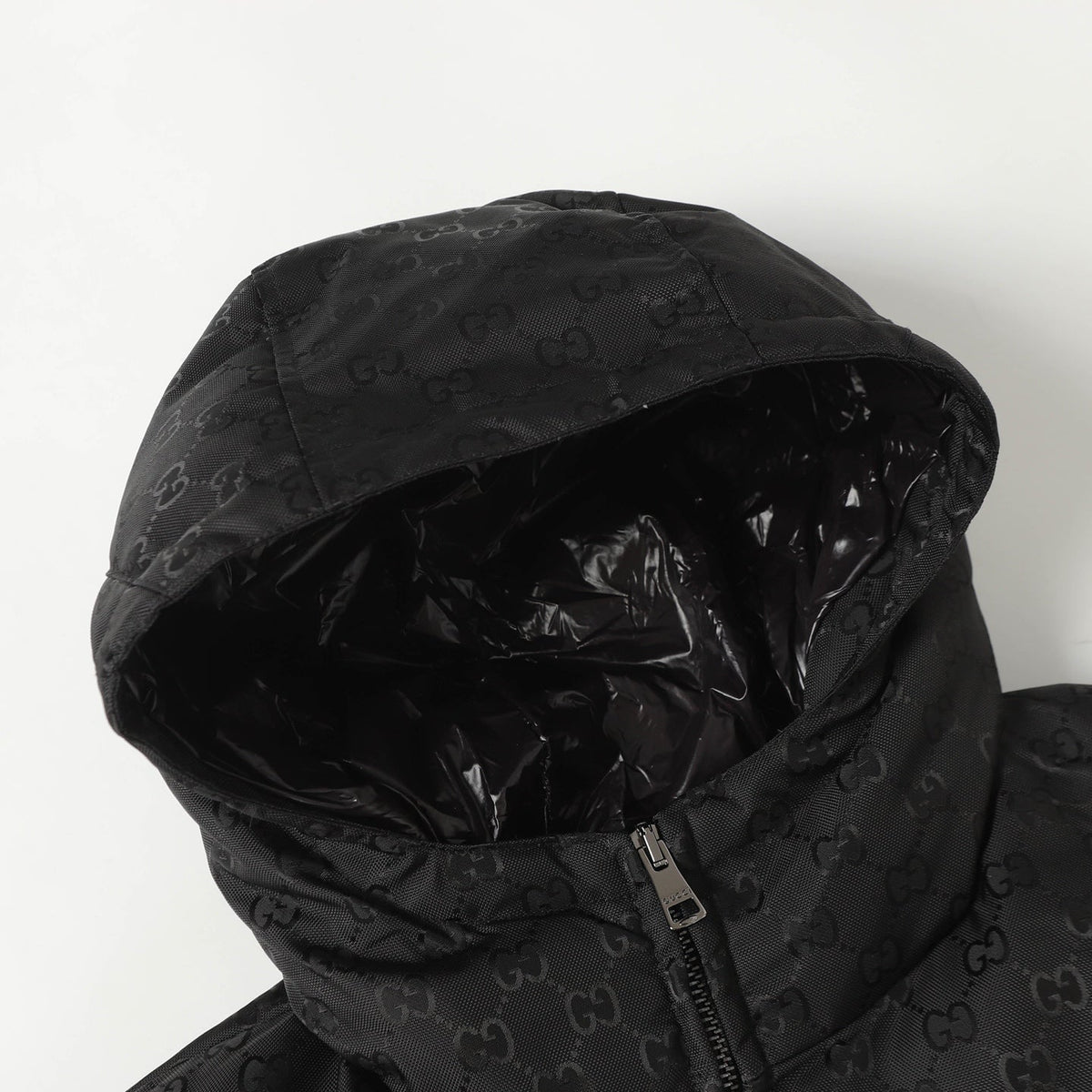 Gucci GG Monogram Hooded Puffer Jacket