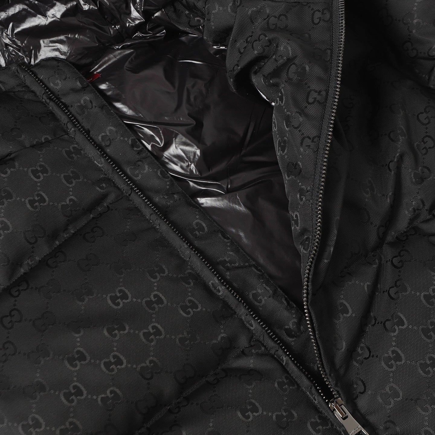 Gucci GG Monogram Hooded Puffer Jacket
