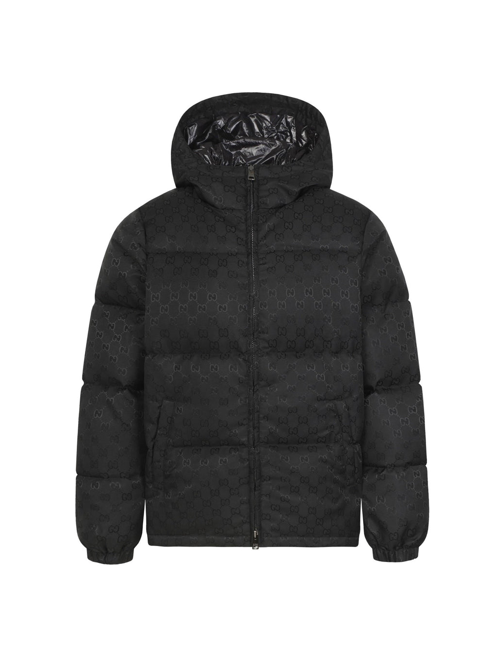Gucci GG Monogram Hooded Puffer Jacket