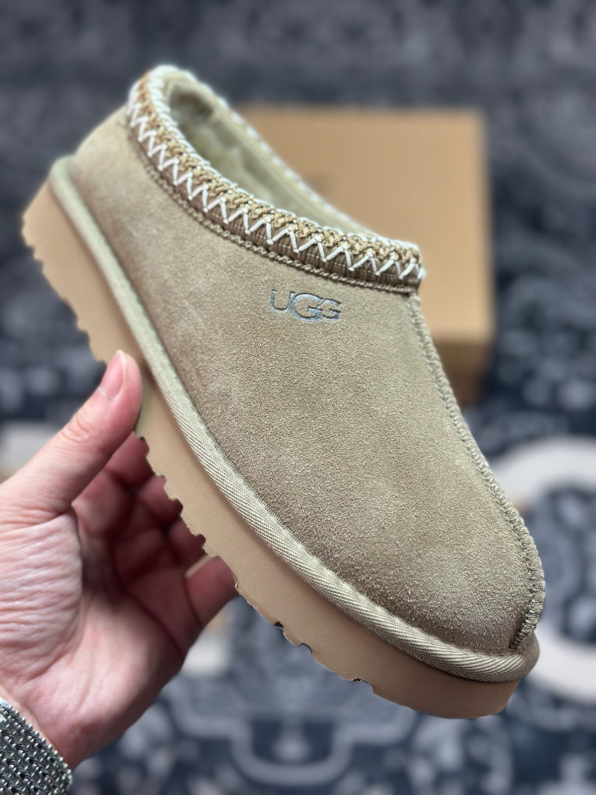 UGG Tazz Thin Sole Sheepskin Snow Boots