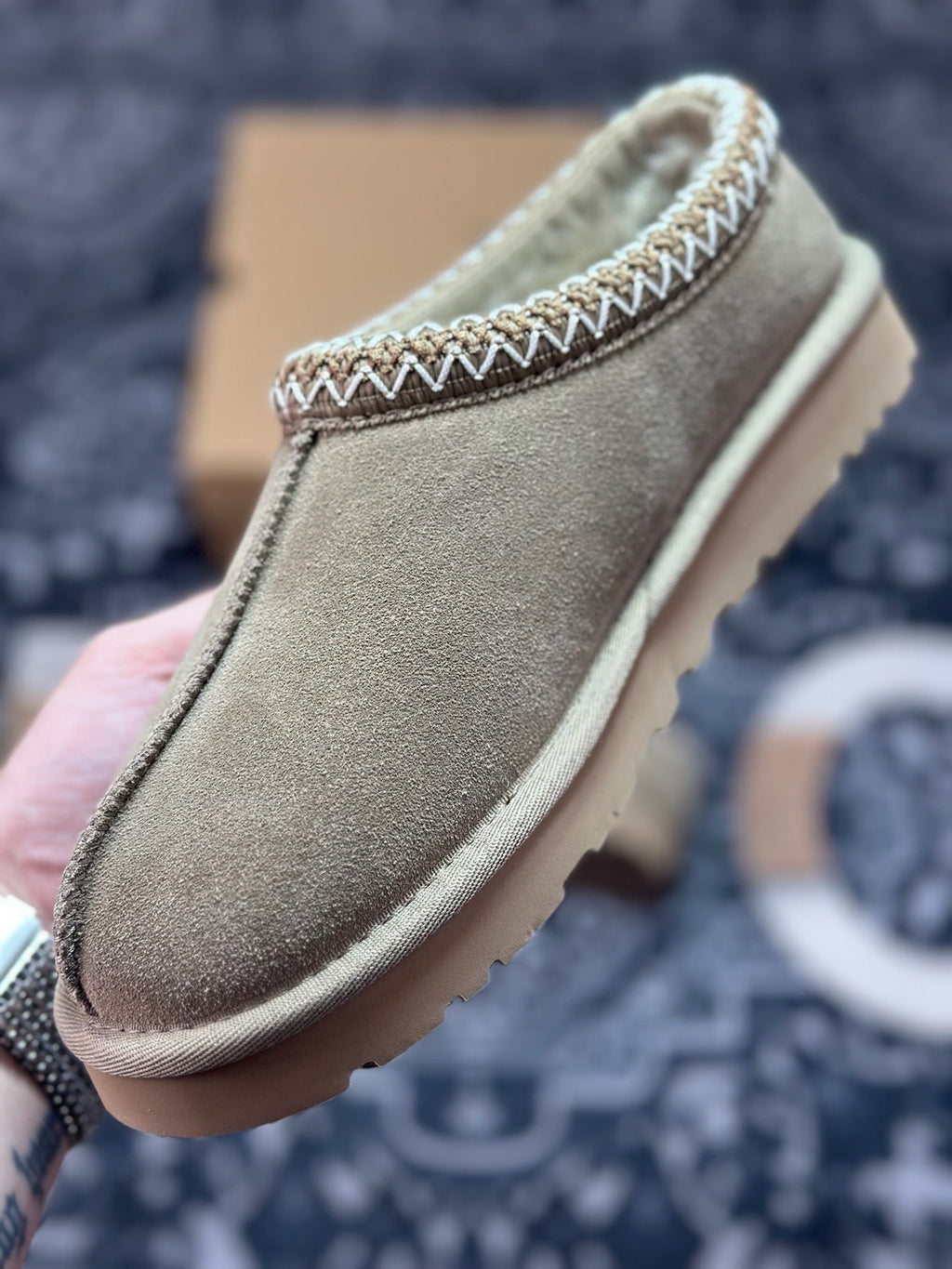 UGG Tazz Thin Sole Sheepskin Snow Boots