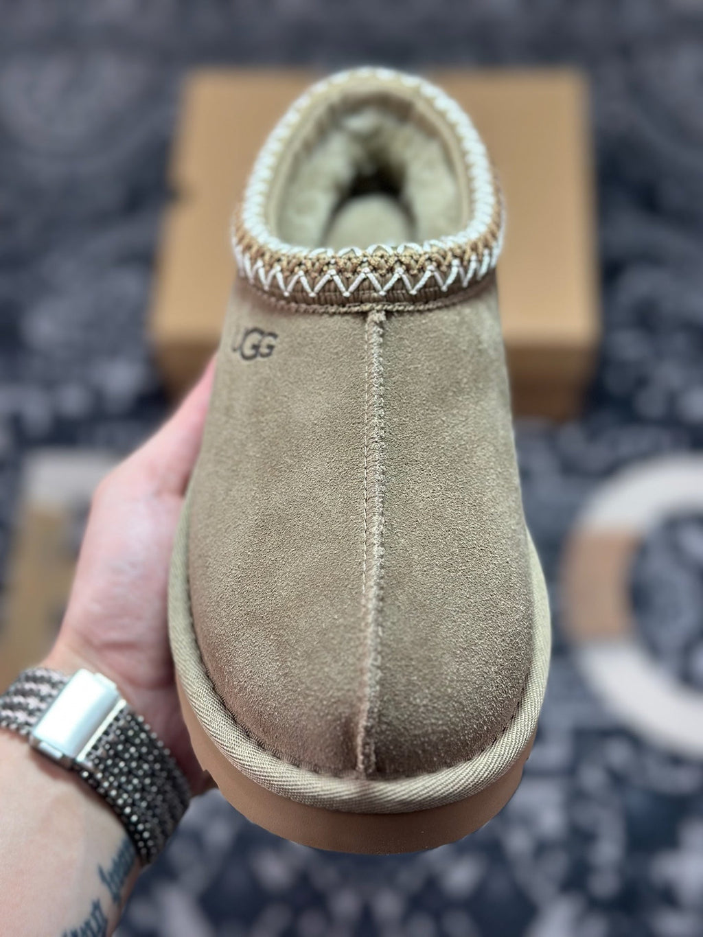 UGG Tazz Thin Sole Sheepskin Snow Boots