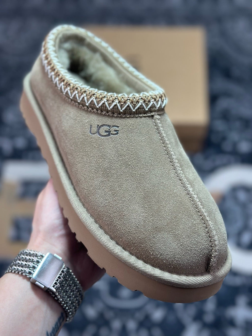 UGG Tazz Thin Sole Sheepskin Snow Boots