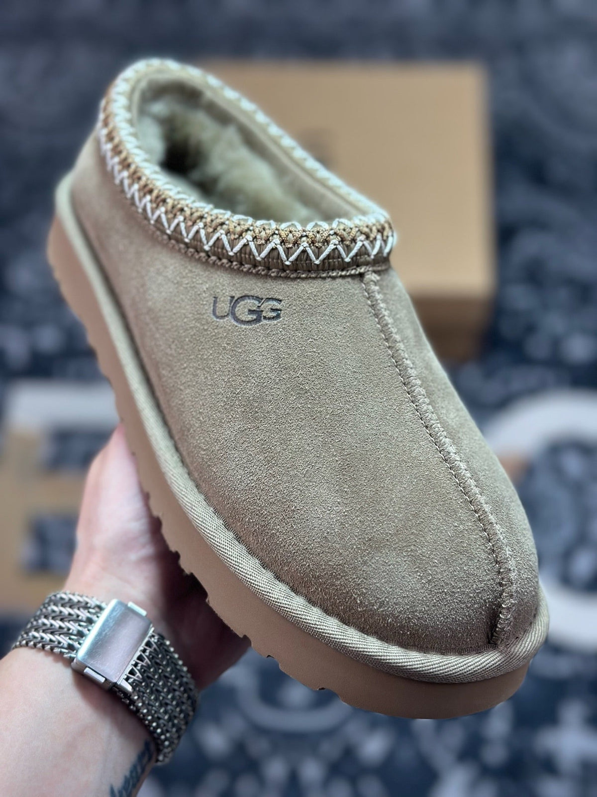 UGG Tazz Thin Sole Sheepskin Snow Boots