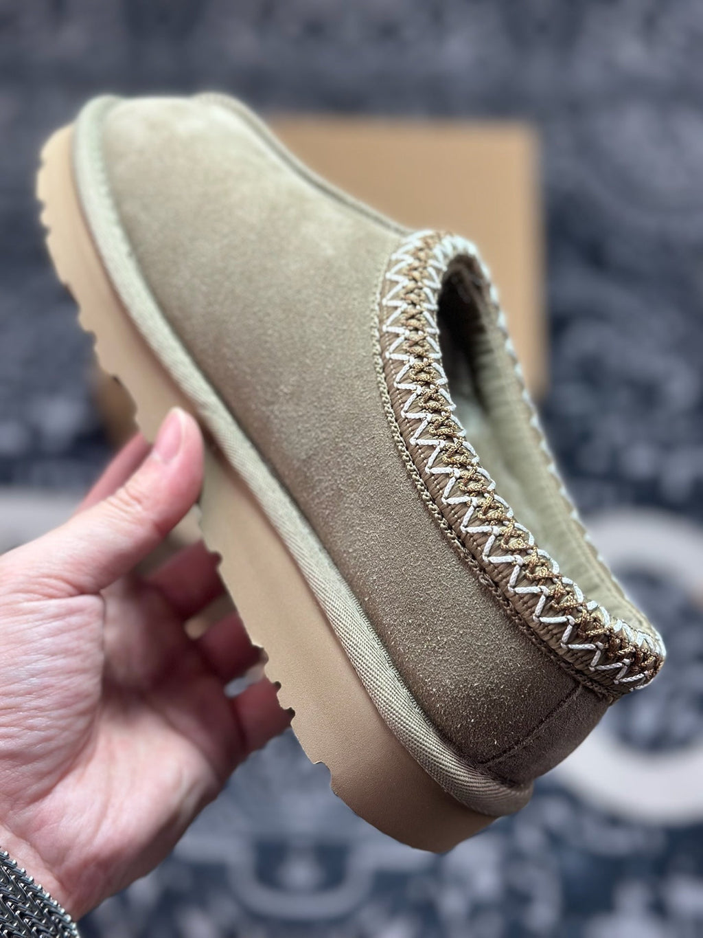 UGG Tazz Thin Sole Sheepskin Snow Boots