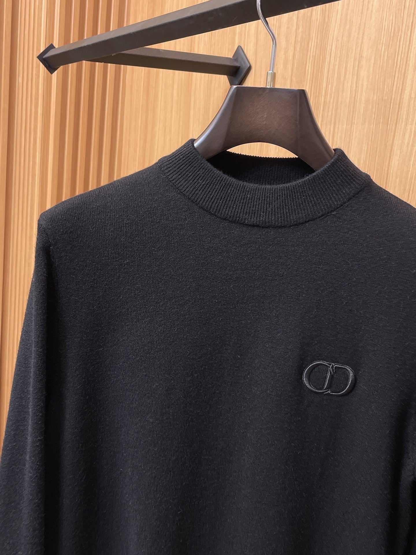 Dior Merino Wool Blend Half-Zip Sweater