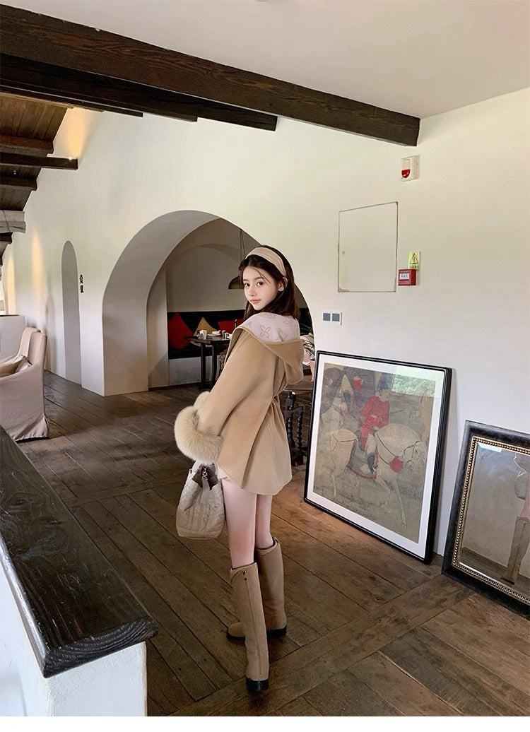 Louis Vuitton Monogram Reversible Wool Coat