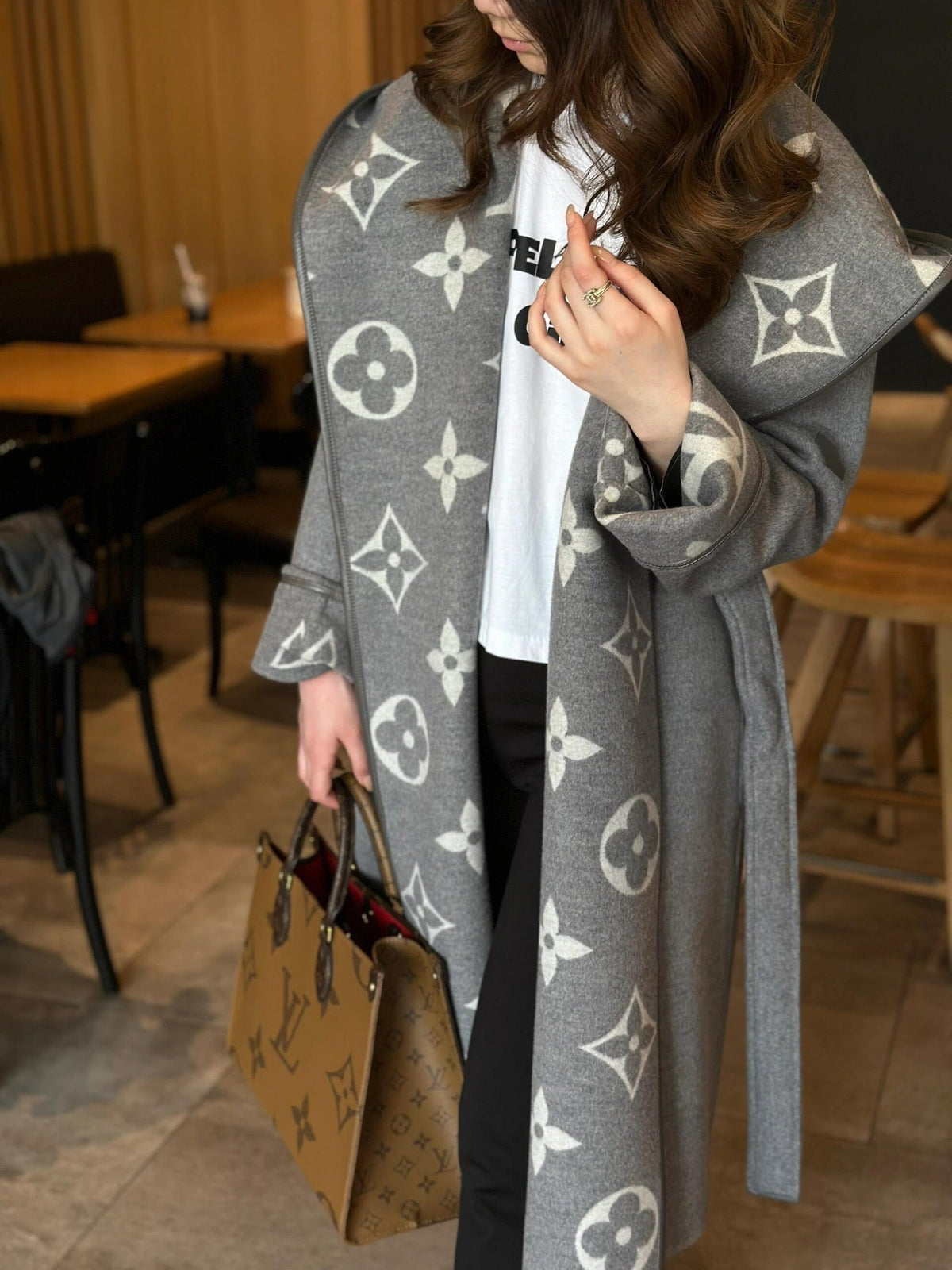 Louis Vuitton Long Wool Overcoat