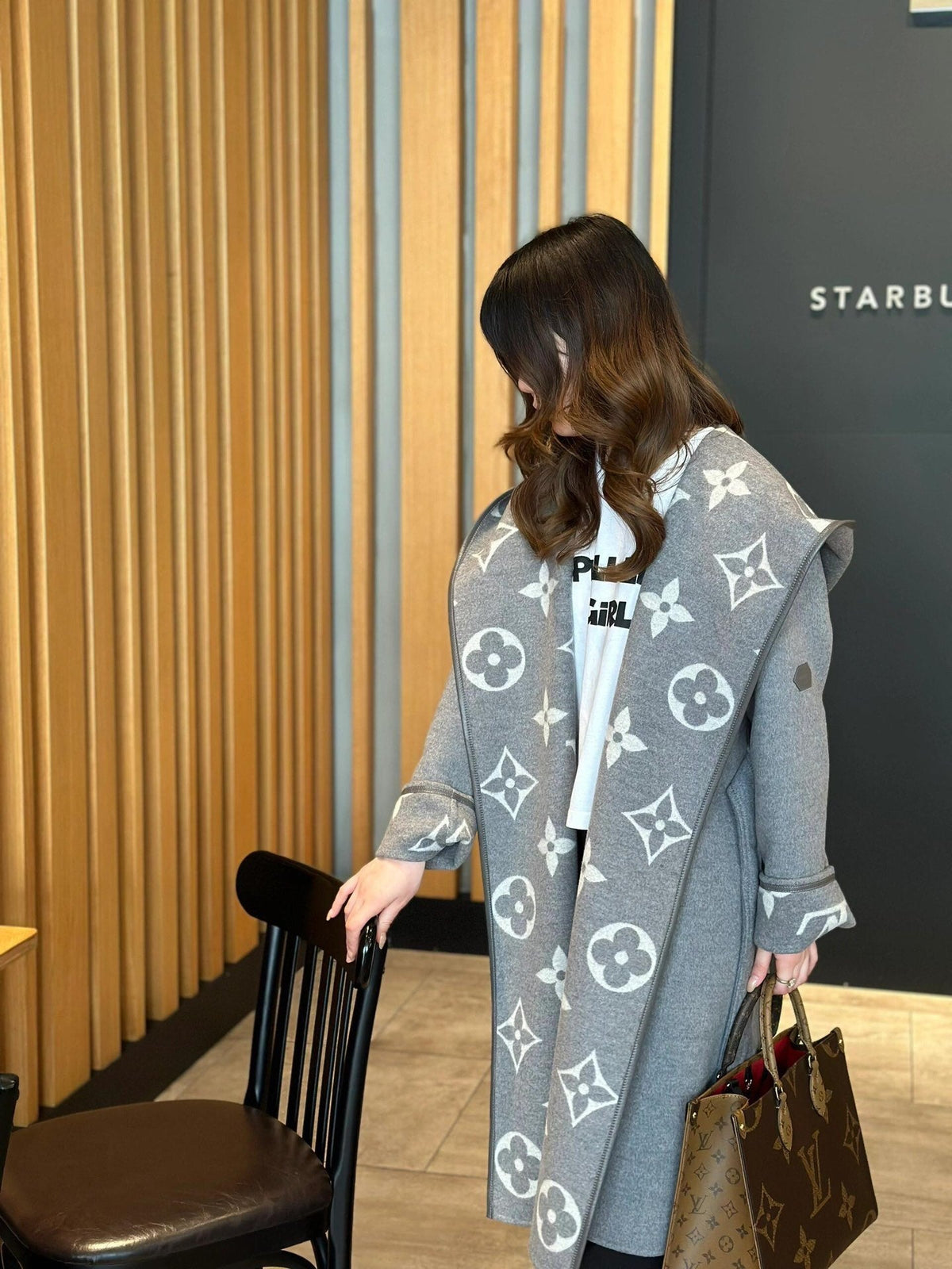 Louis Vuitton Long Wool Overcoat