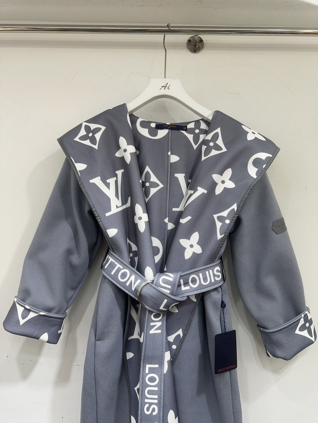 Louis Vuitton Long Wool Overcoat