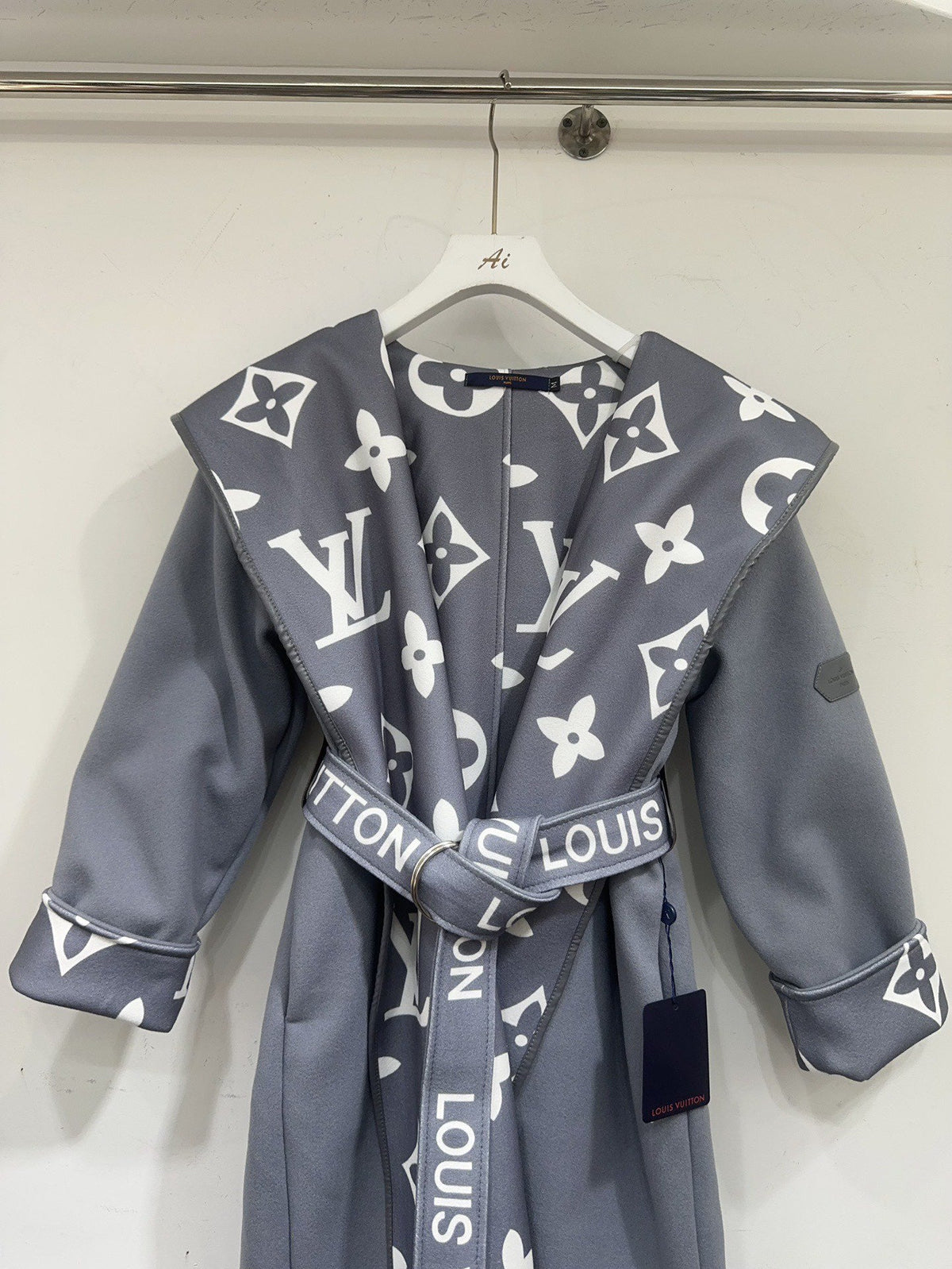 Louis Vuitton Long Wool Overcoat