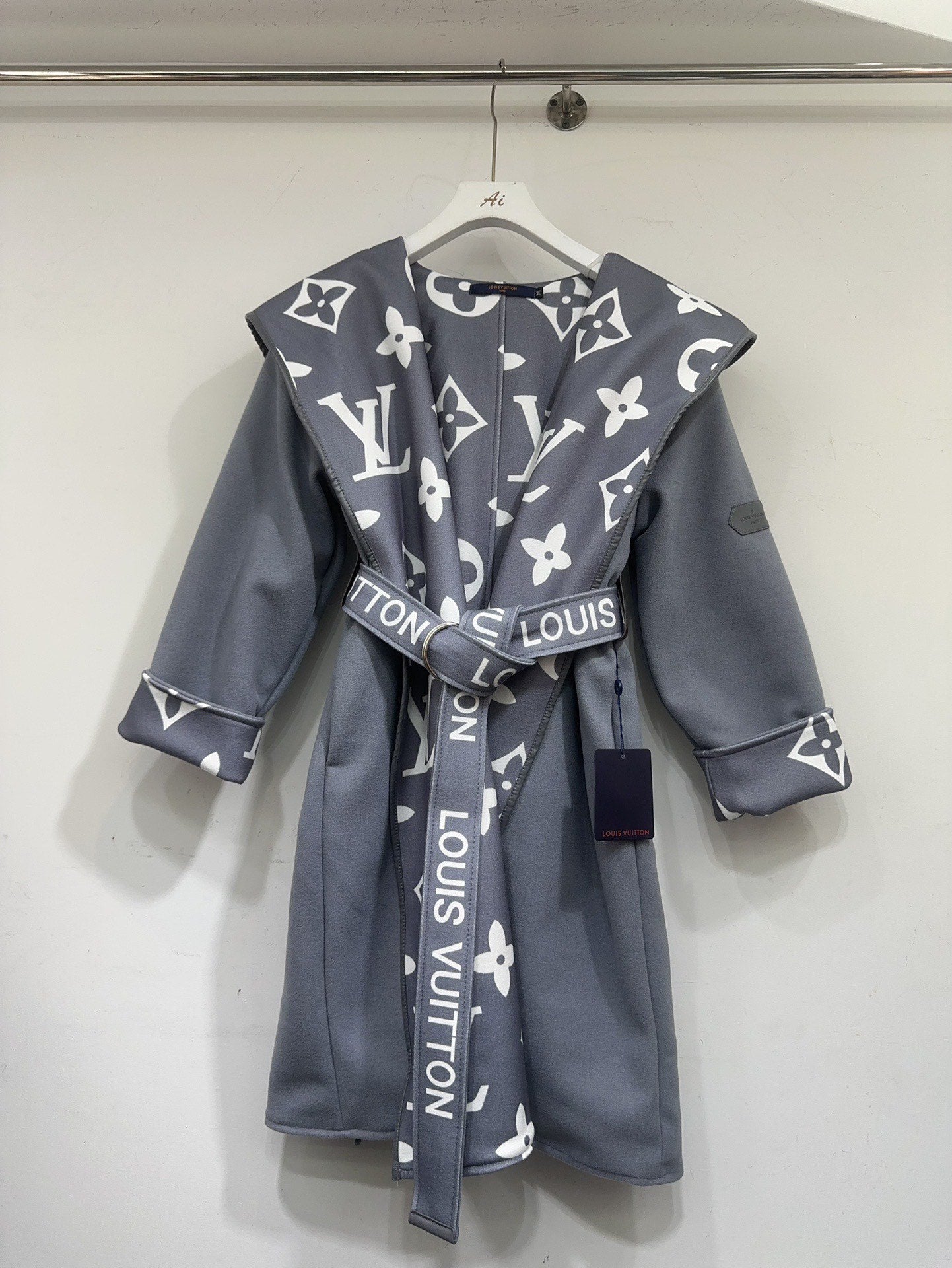 Louis Vuitton Long Wool Overcoat