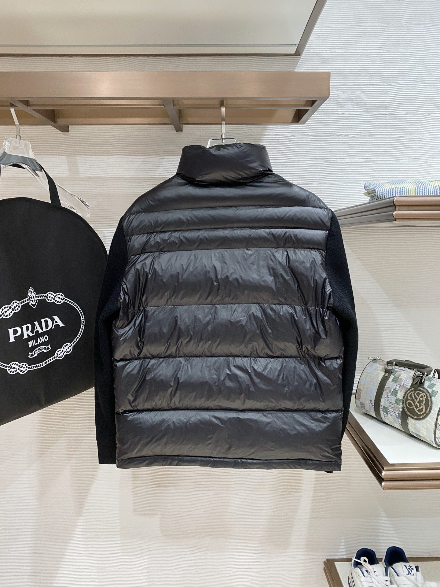Prada Knitted Down Jacket – 2025FW