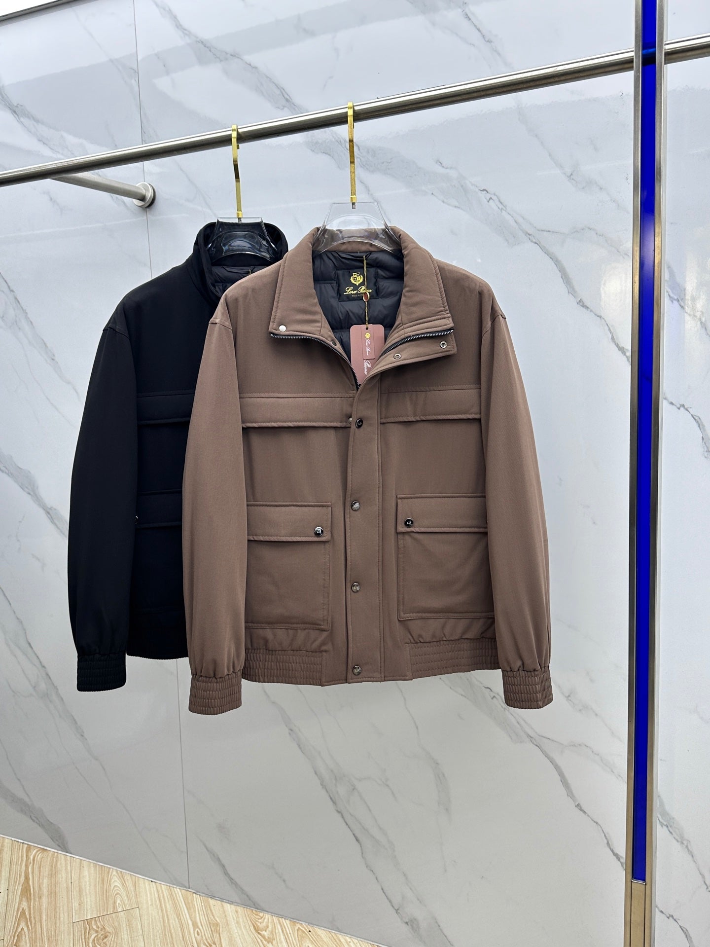 Loro Piana Stand Collar Down Jacket – 2025 Collection