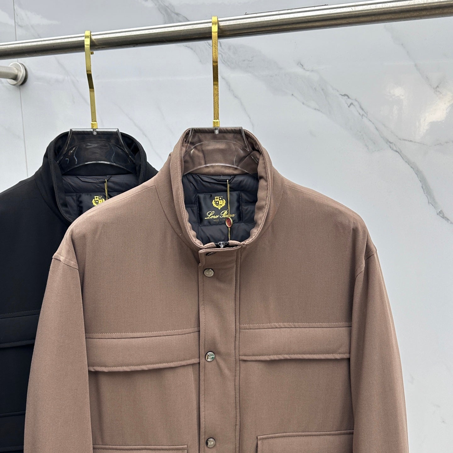 Loro Piana Stand Collar Down Jacket – 2025 Collection