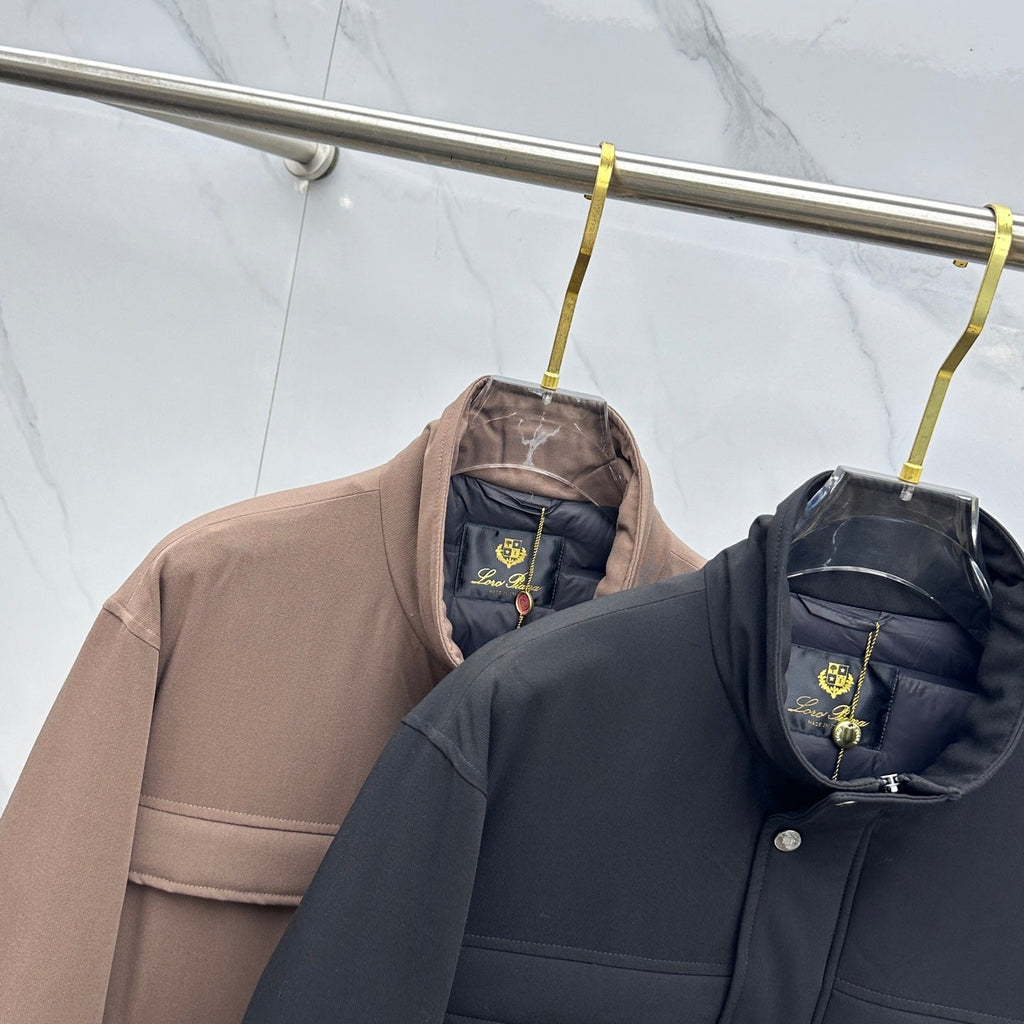Loro Piana Stand Collar Down Jacket – 2025 Collection