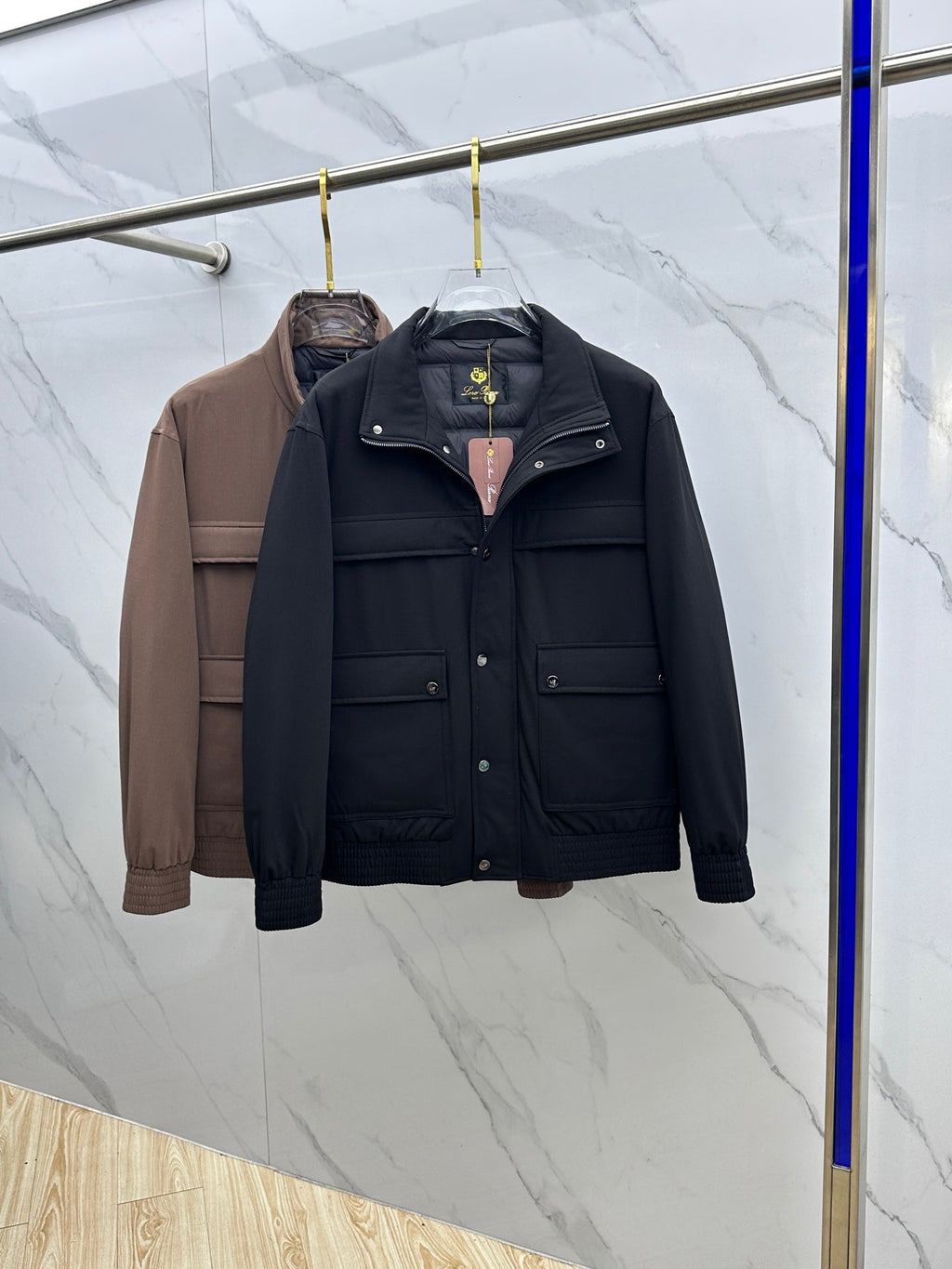 Loro Piana Stand Collar Down Jacket – 2025 Collection