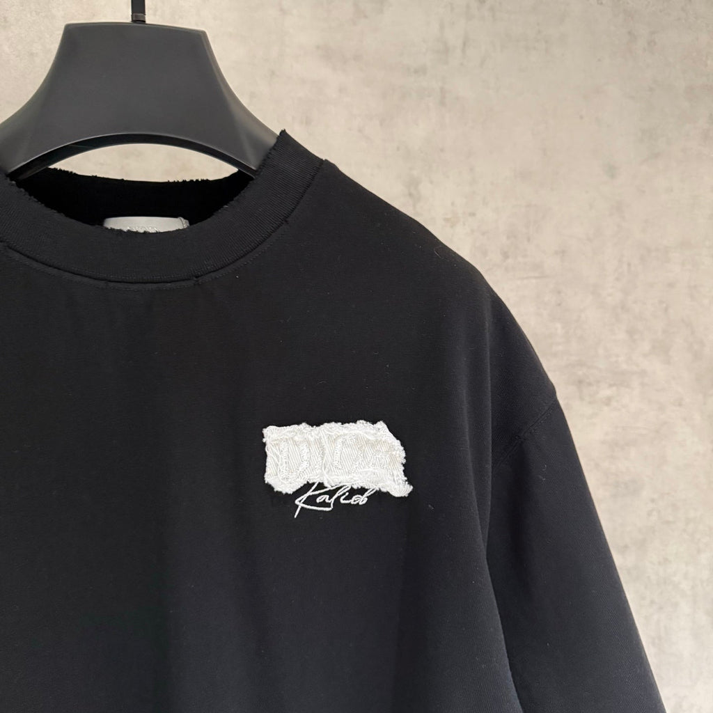 Dior Patchwork Embroidered Short-Sleeve T-Shirt