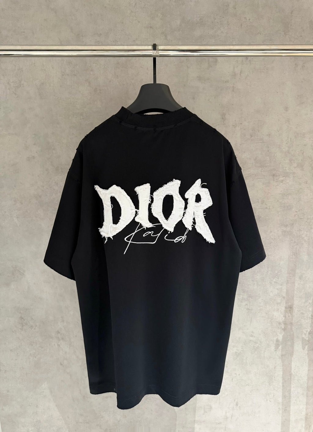 Dior Patchwork Embroidered Short-Sleeve T-Shirt