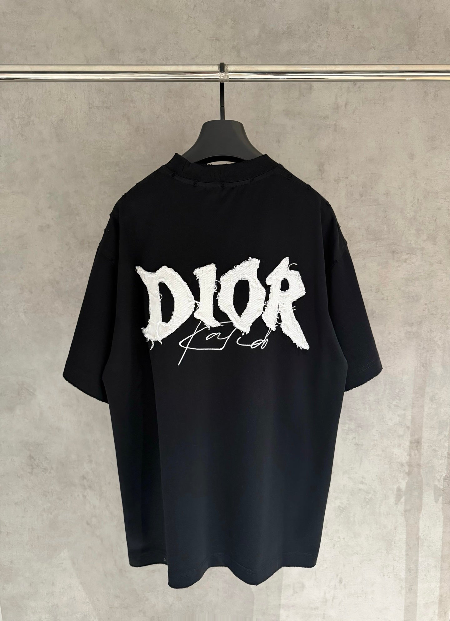 Dior Patchwork Embroidered Short-Sleeve T-Shirt