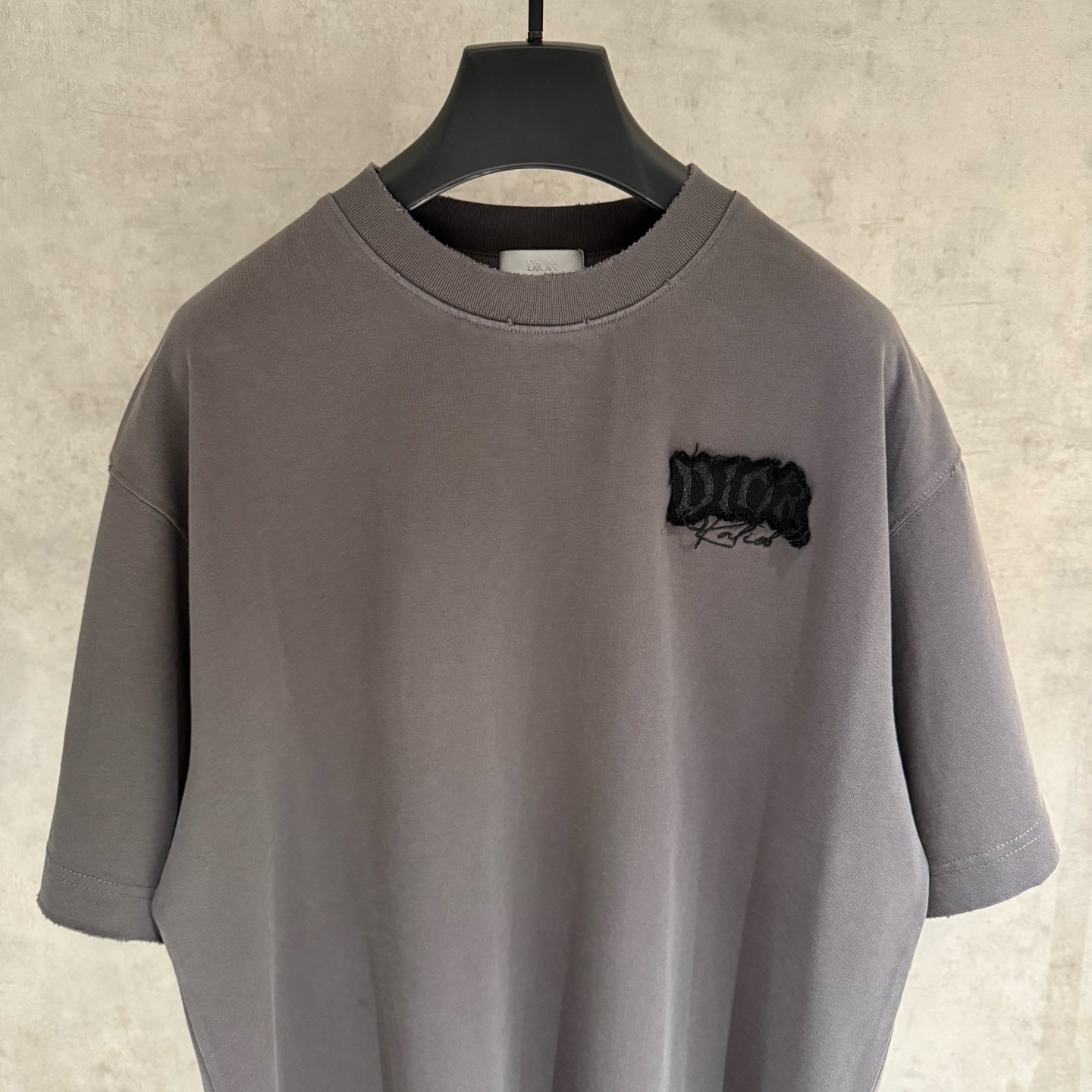 Dior Patch Embroidered Heavyweight T-Shirt