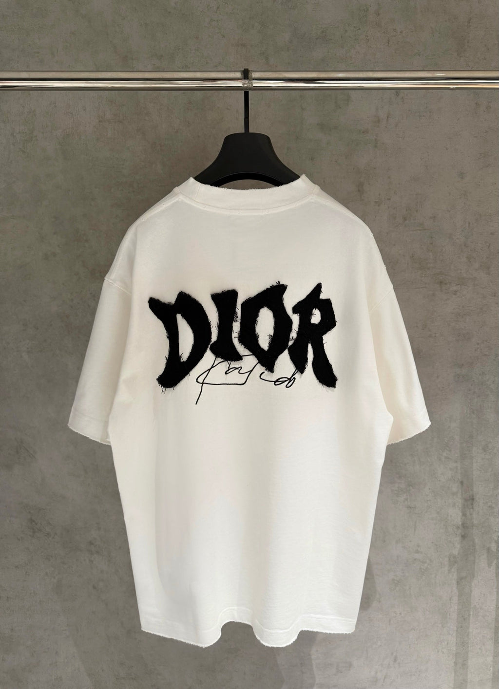 Dior Patch Embroidered Heavyweight T-Shirt