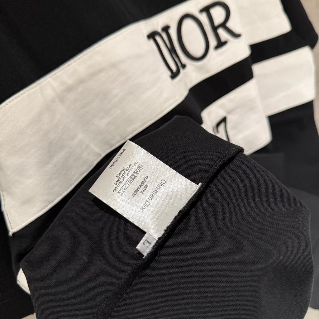 Dior Patch Embroidered Heavyweight T-Shirt