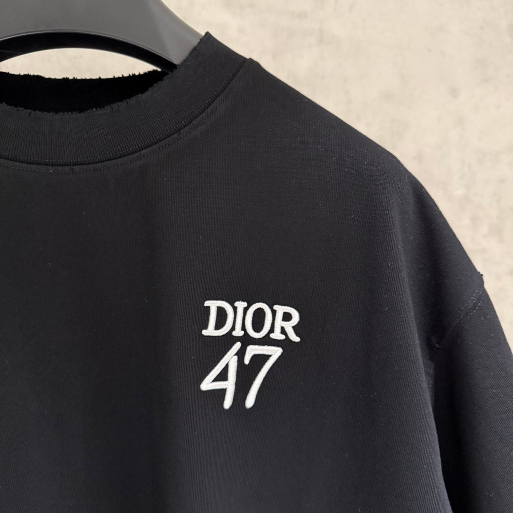 Dior Patch Embroidered Heavyweight T-Shirt