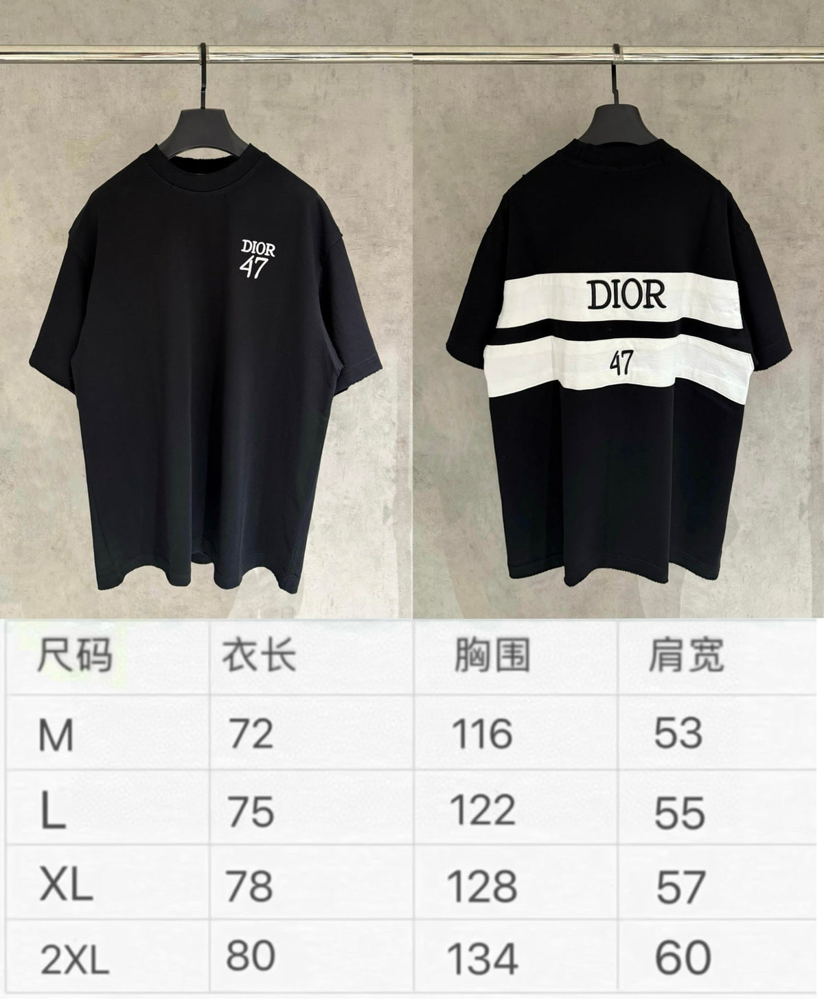 Dior Patch Embroidered Heavyweight T-Shirt