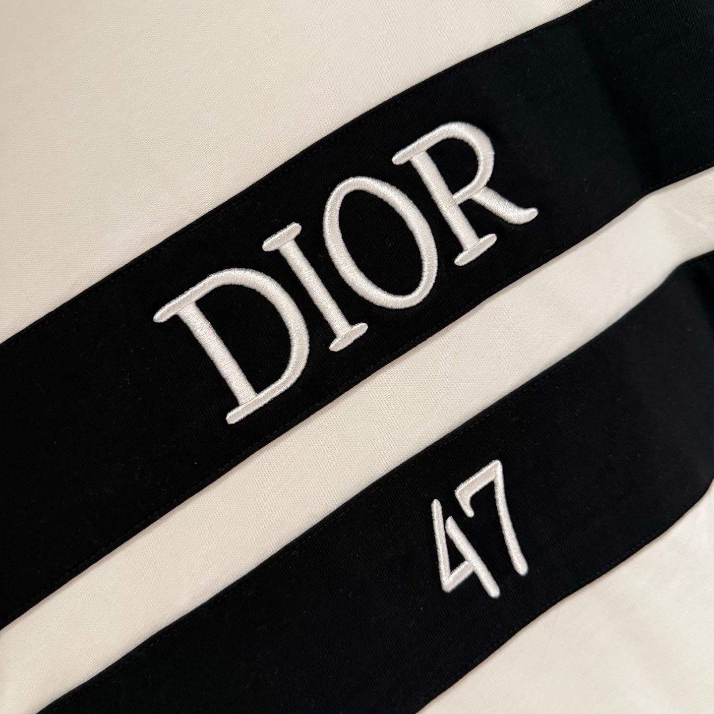 Dior Patch Embroidered Heavyweight T-Shirt