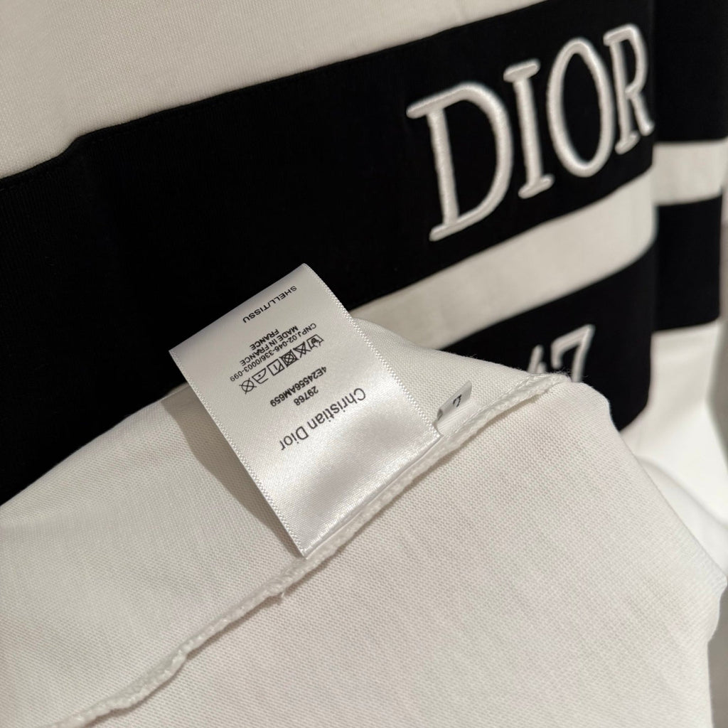 Dior Patch Embroidered Heavyweight T-Shirt