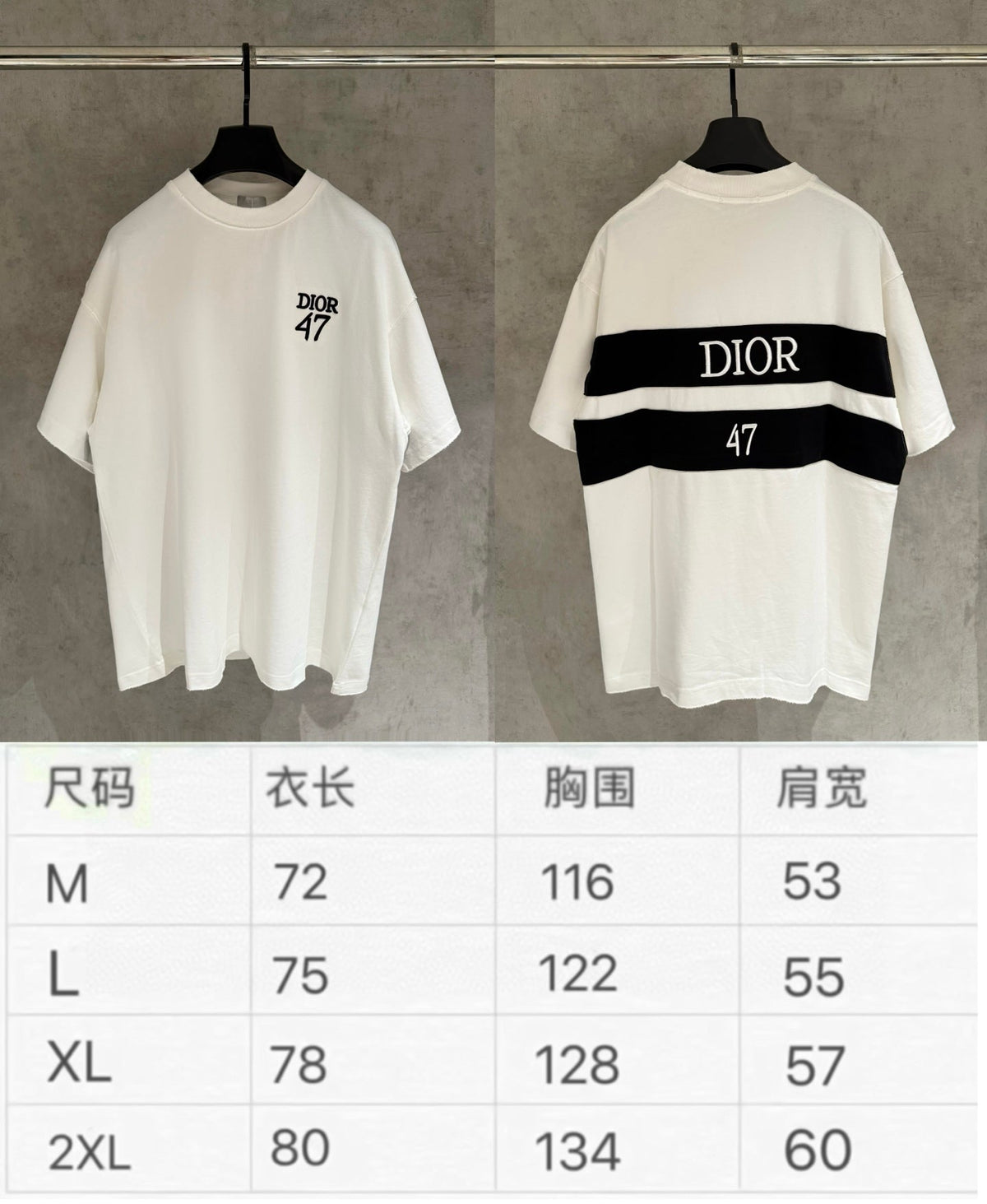 Dior Patch Embroidered Heavyweight T-Shirt