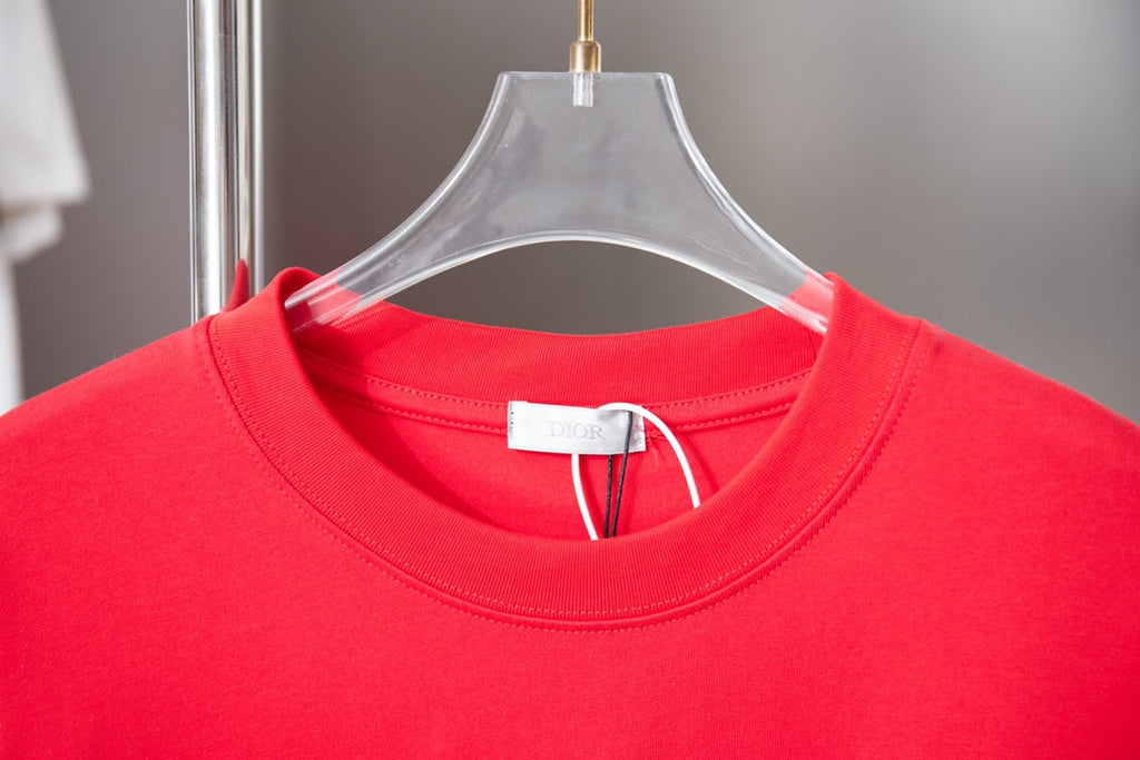 Dior Embroidered Logo Print T-Shirt – 25SS Early Spring Collection
