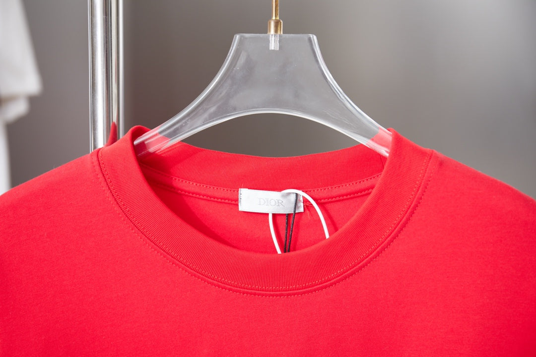 Dior Embroidered Logo Print T-Shirt – 25SS Early Spring Collection
