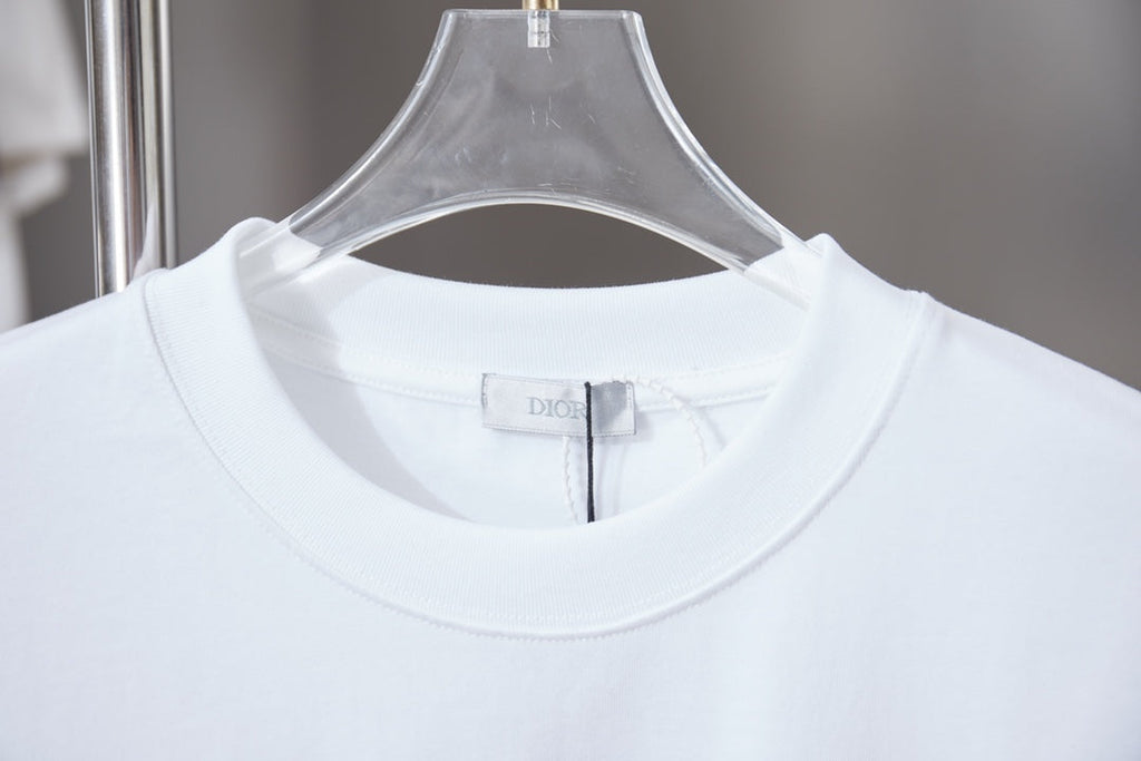 Dior Embroidered Logo Print T-Shirt – 25SS Early Spring Collection