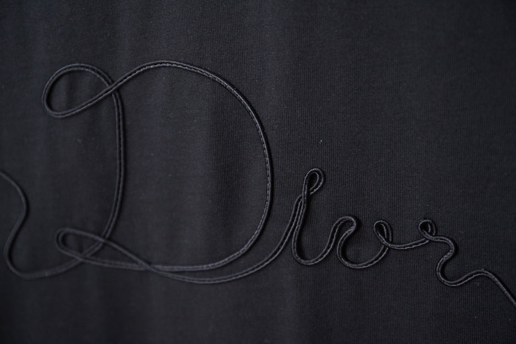 Dior Embroidered Logo Print T-Shirt – 25SS Early Spring Collection