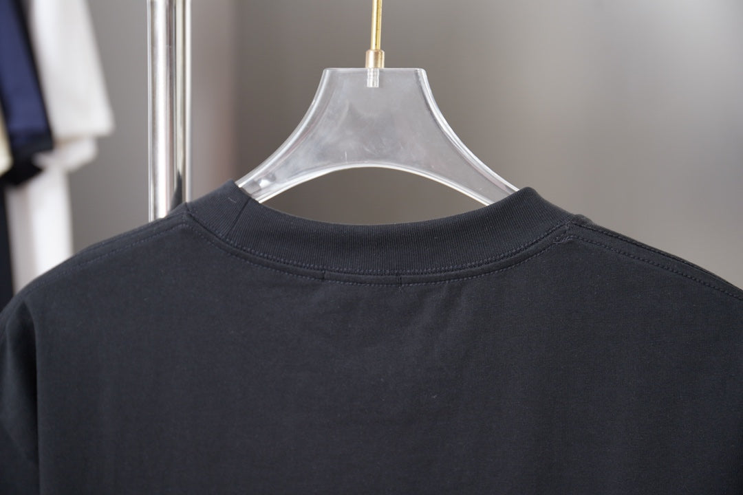 Dior Embroidered Logo Print T-Shirt – 25SS Early Spring Collection