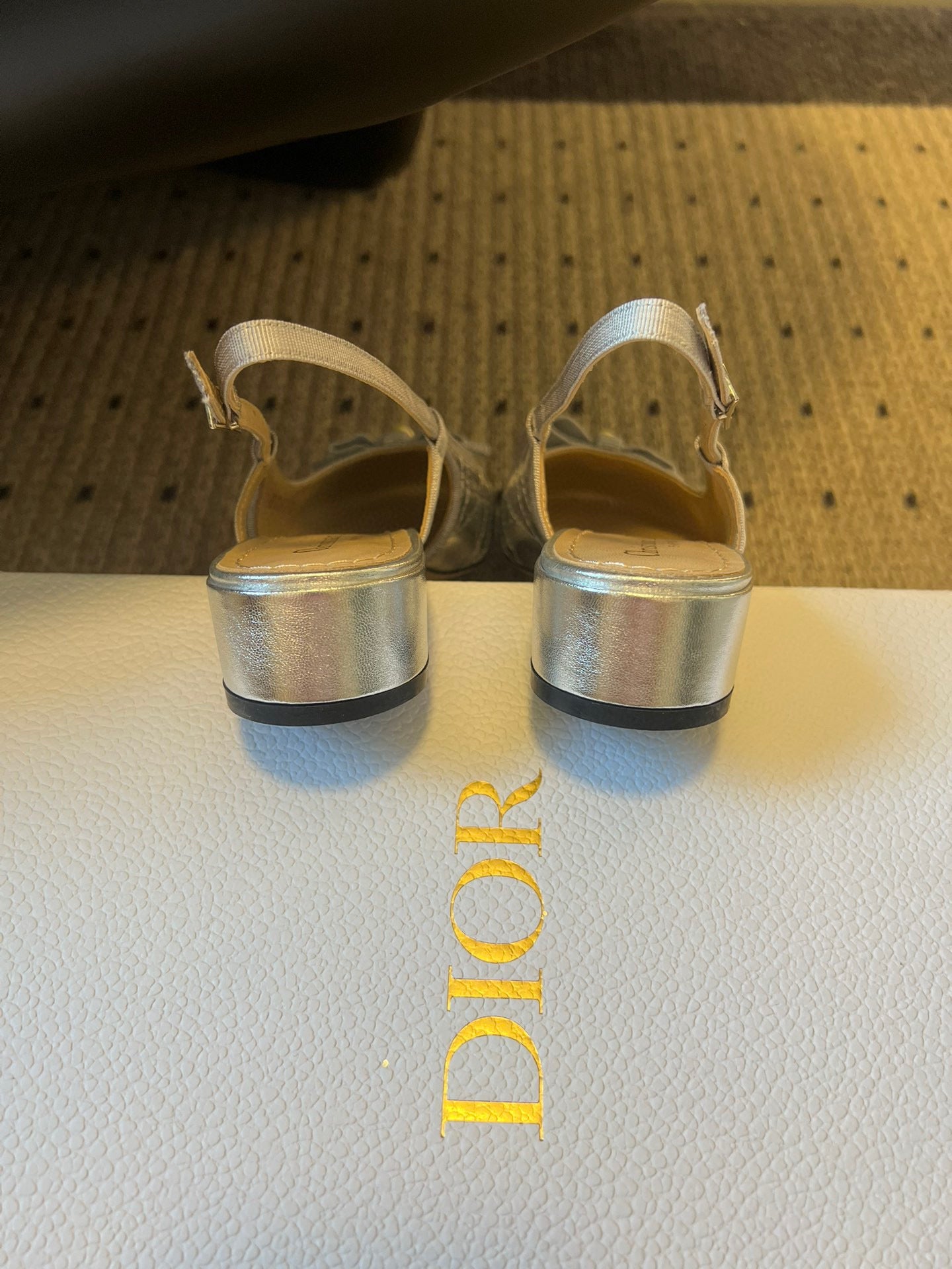 Dior ADIORABLE Pearl Bow Slingback Sandals – 2025 Collection