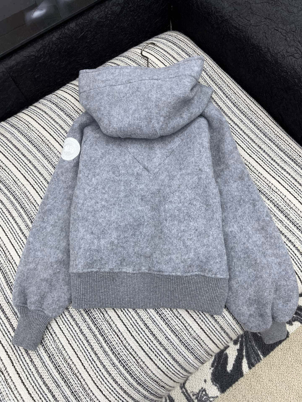 Canada Goose Custom Embroidered Woolen Hooded Jacket