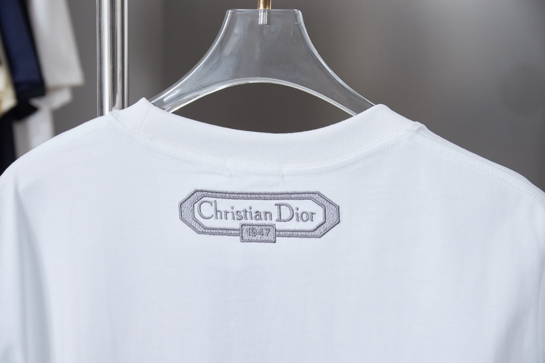 Dior Cloud Warhorse Logo Embroidered T-Shirt – Early Spring Year of the Horse Limited Edition – 26SS